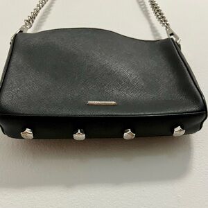 Rebecca Minkoff Black Leather Crossbody Bag